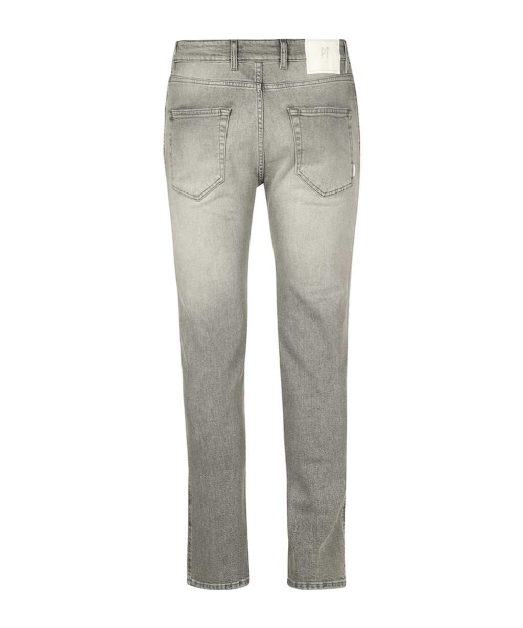 Pt Torino Logo Jeans In Gray