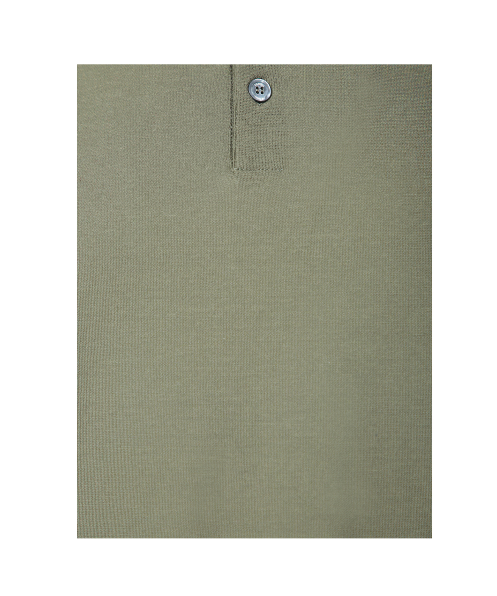 Zanone Green Ice Cotton Three Buttons Polo Shirt In Green