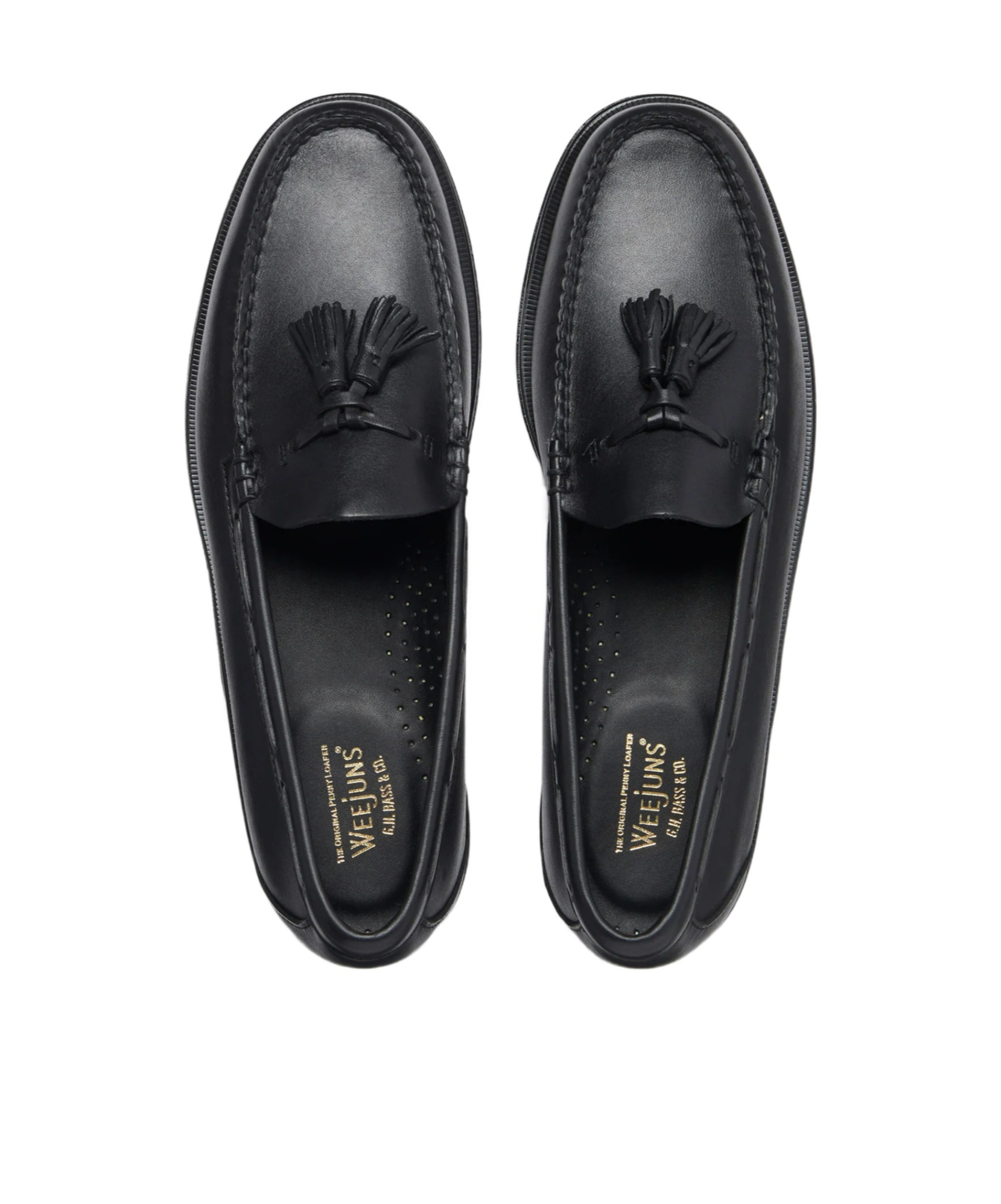 G.h. Bass & Co. Weejuns Larkin Tassel Loafers In Black