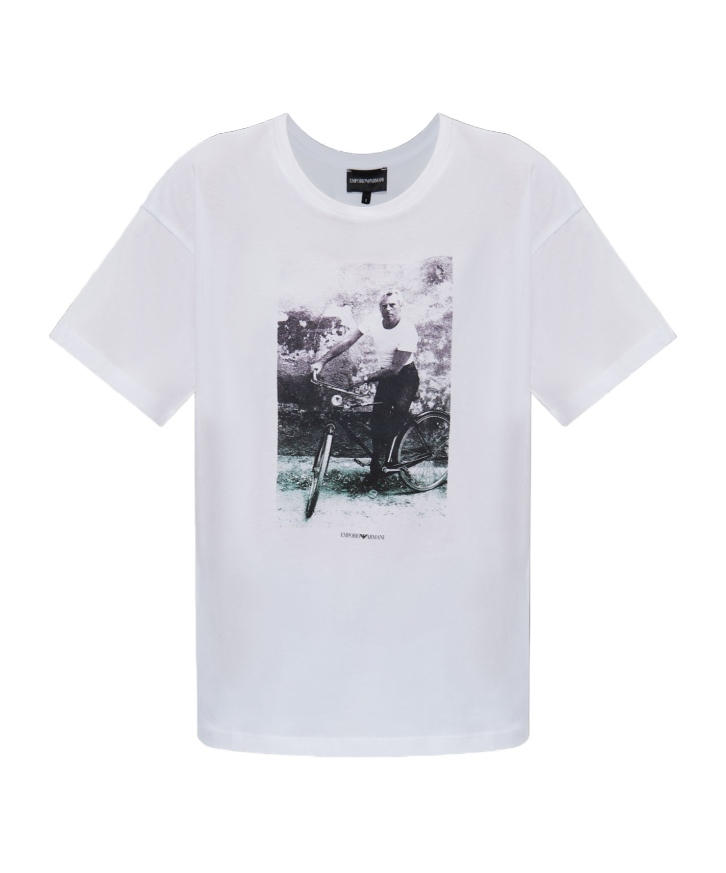 Emporio Armani Short-sleeved T-shirt In White