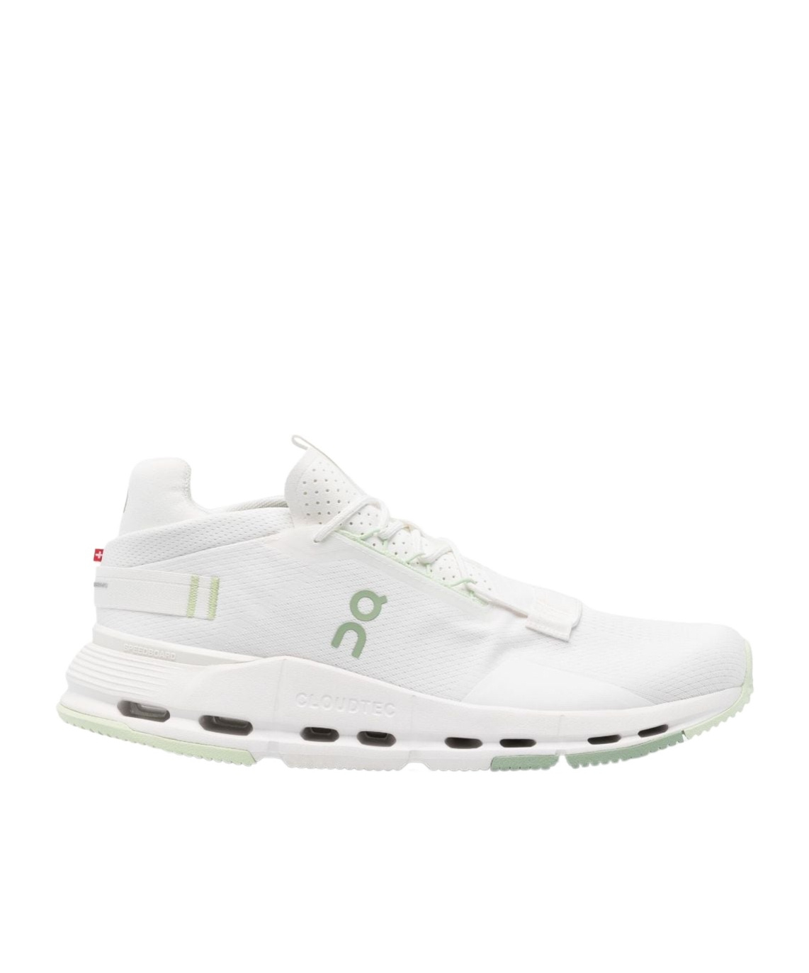 On Running Cloudnova 2 'white/sage' Sneakers