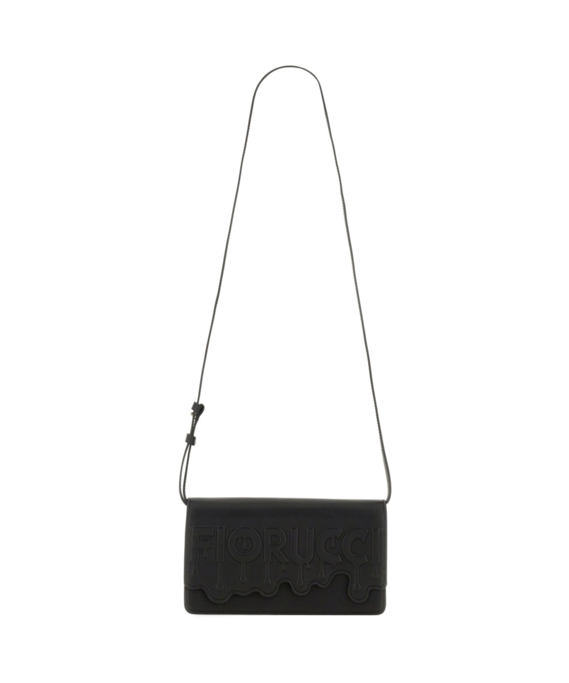 Fiorucci Melted Cross Body Bag In White