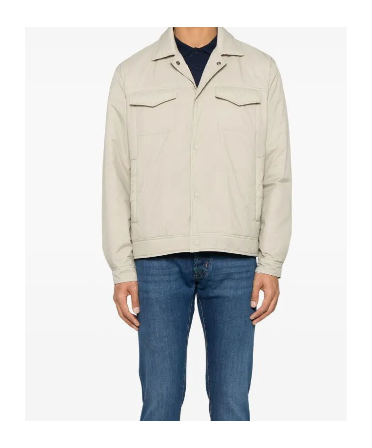 Herno Ecoage Jacket In Nude