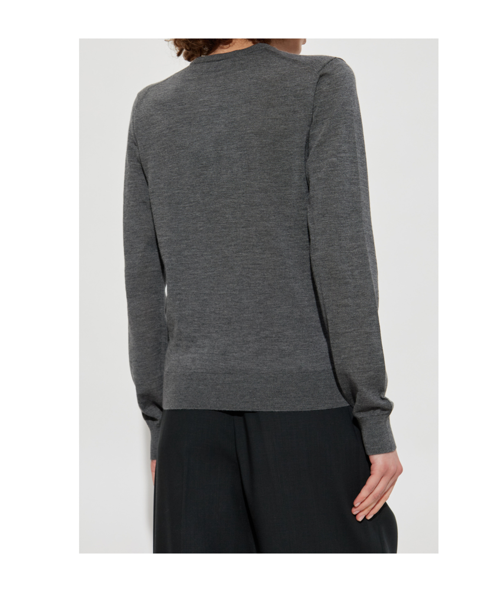 Dolce & Gabbana Button-front Cardigan In Gray