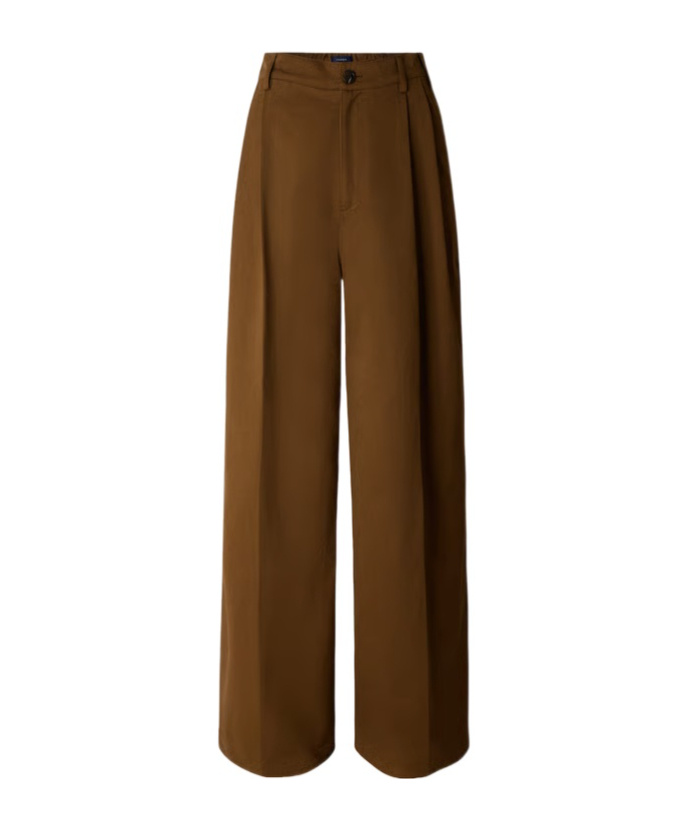 Soeur Frejus Trousers Woman Khaki Bronze In Brown