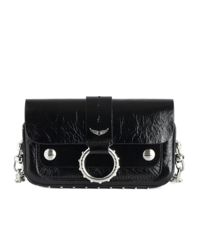 Zadig & Voltaire Kate Clutch Bag In Black