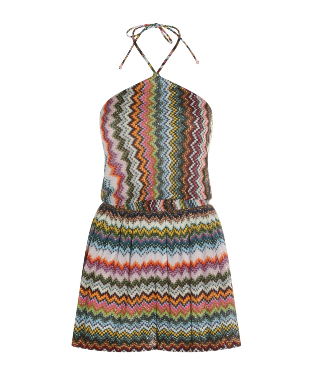 Missoni Short Jumpsuit In Gray