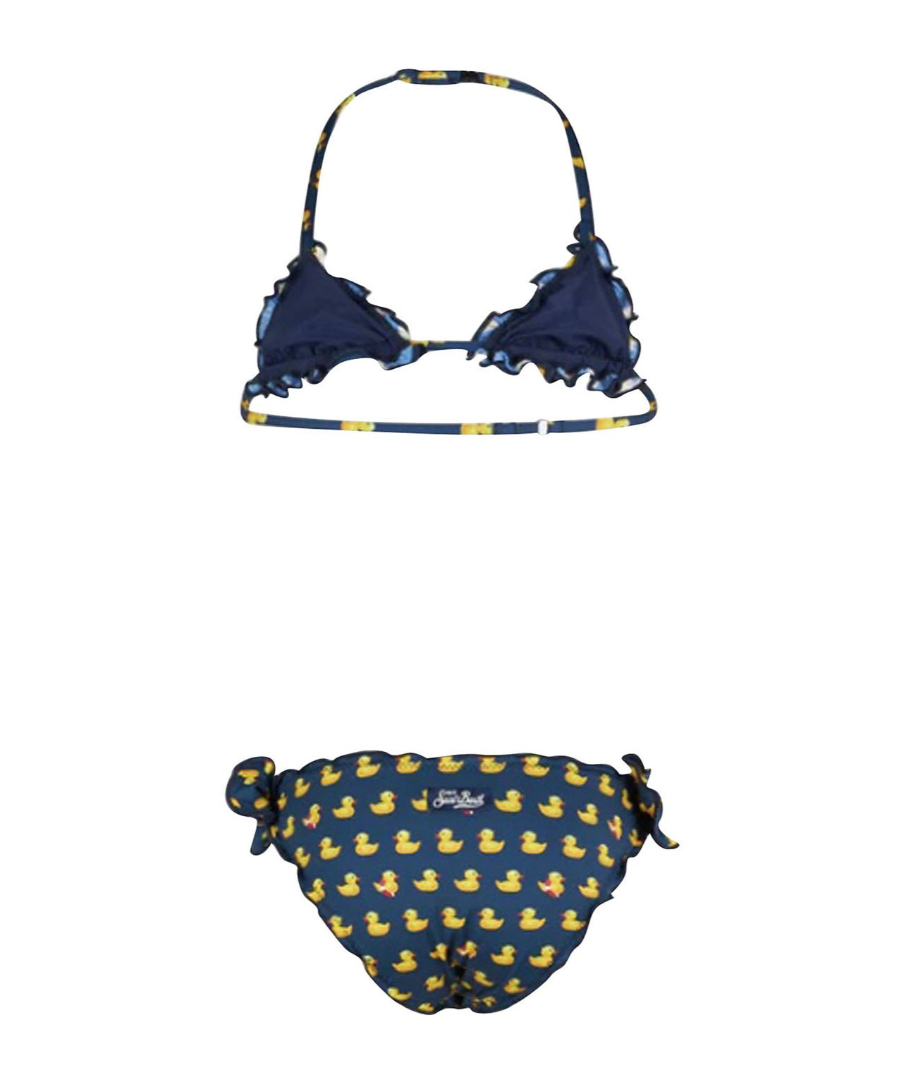 Mc2 Saint Barth Full Body Duck Swimsuit Set In Blue