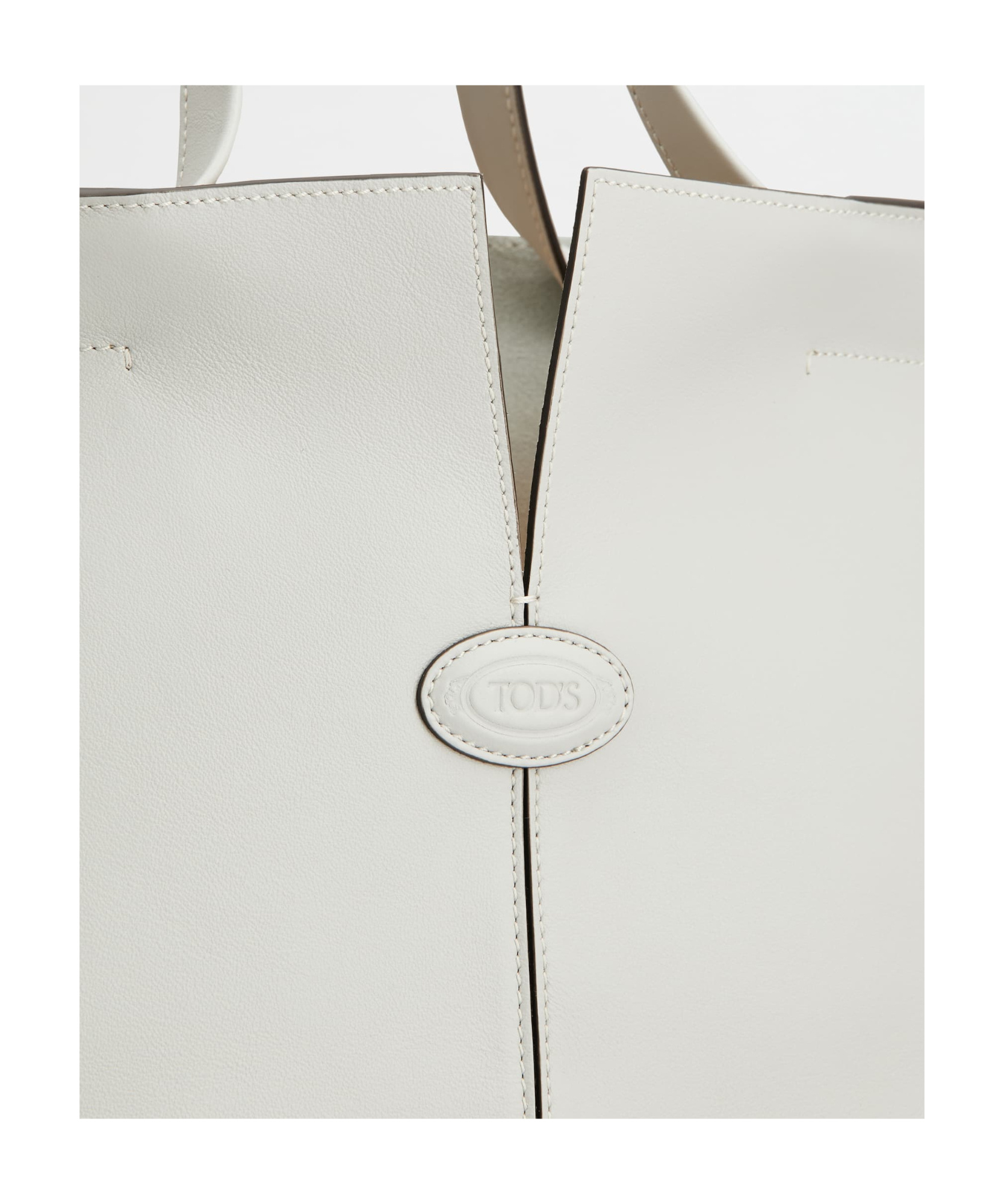 Tod's Small Di Handbag Folio Shoulder Bag In Gray