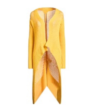 Rick Owens Open-knit Cardigans In Yellow