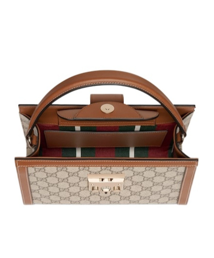 Gucci Padlock Medium Top Handle Bag In Multi