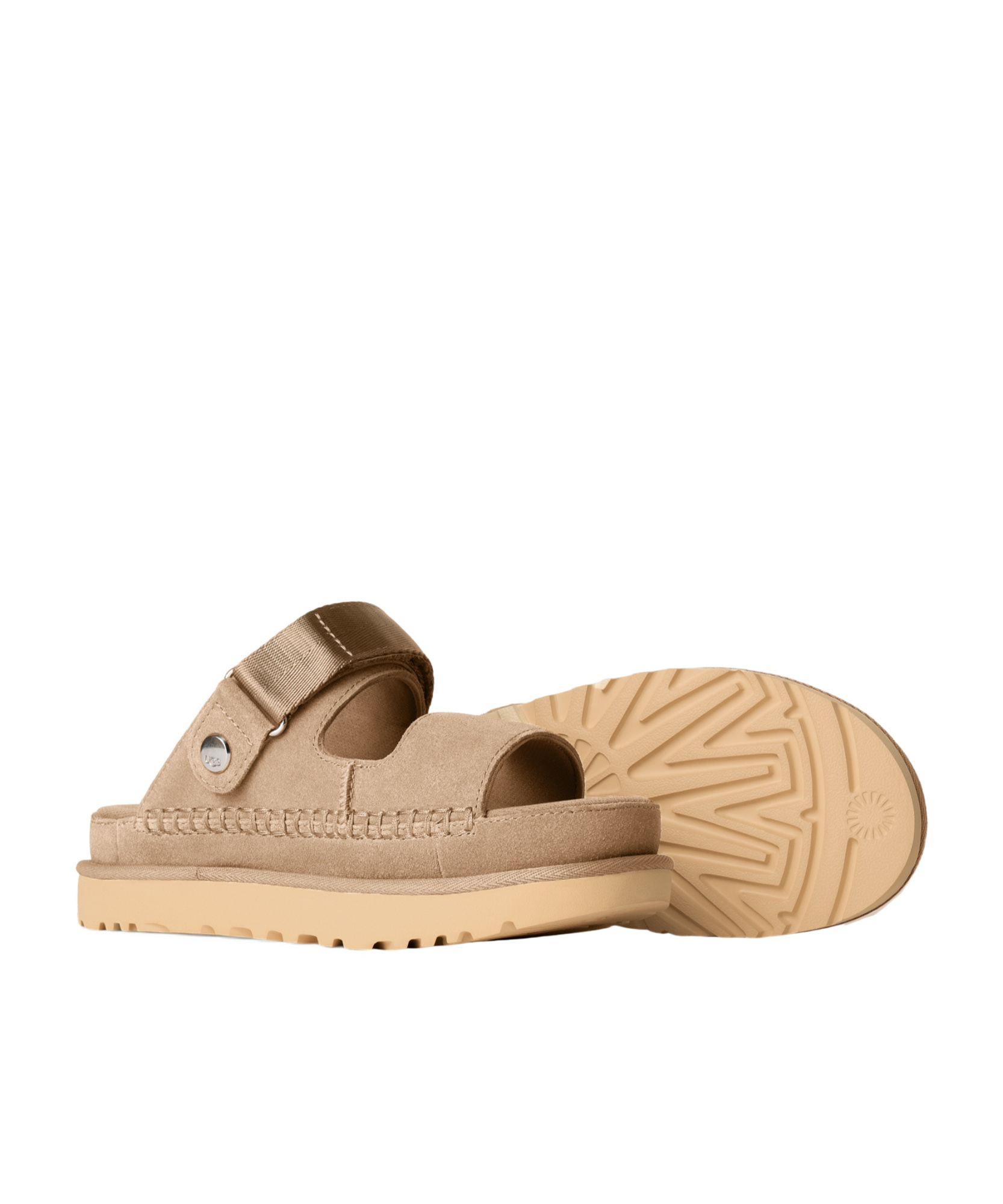 Ugg Goldenstar Glide Sandal In Sand