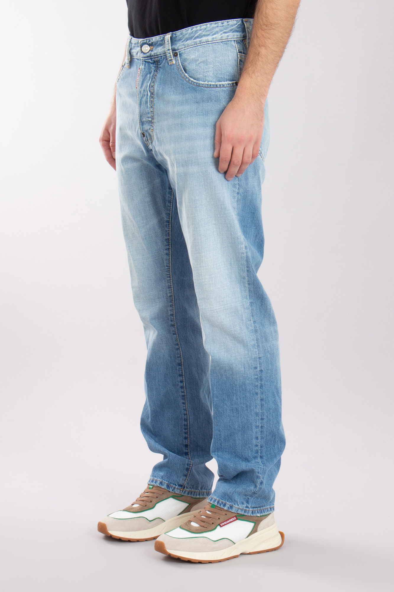Dsquared2 Mid-rise Flared Jeans In Blue