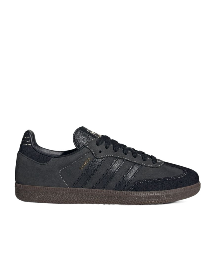 Adidas Originals Samba 'core Black/crystal Sand' Sneakers In Black