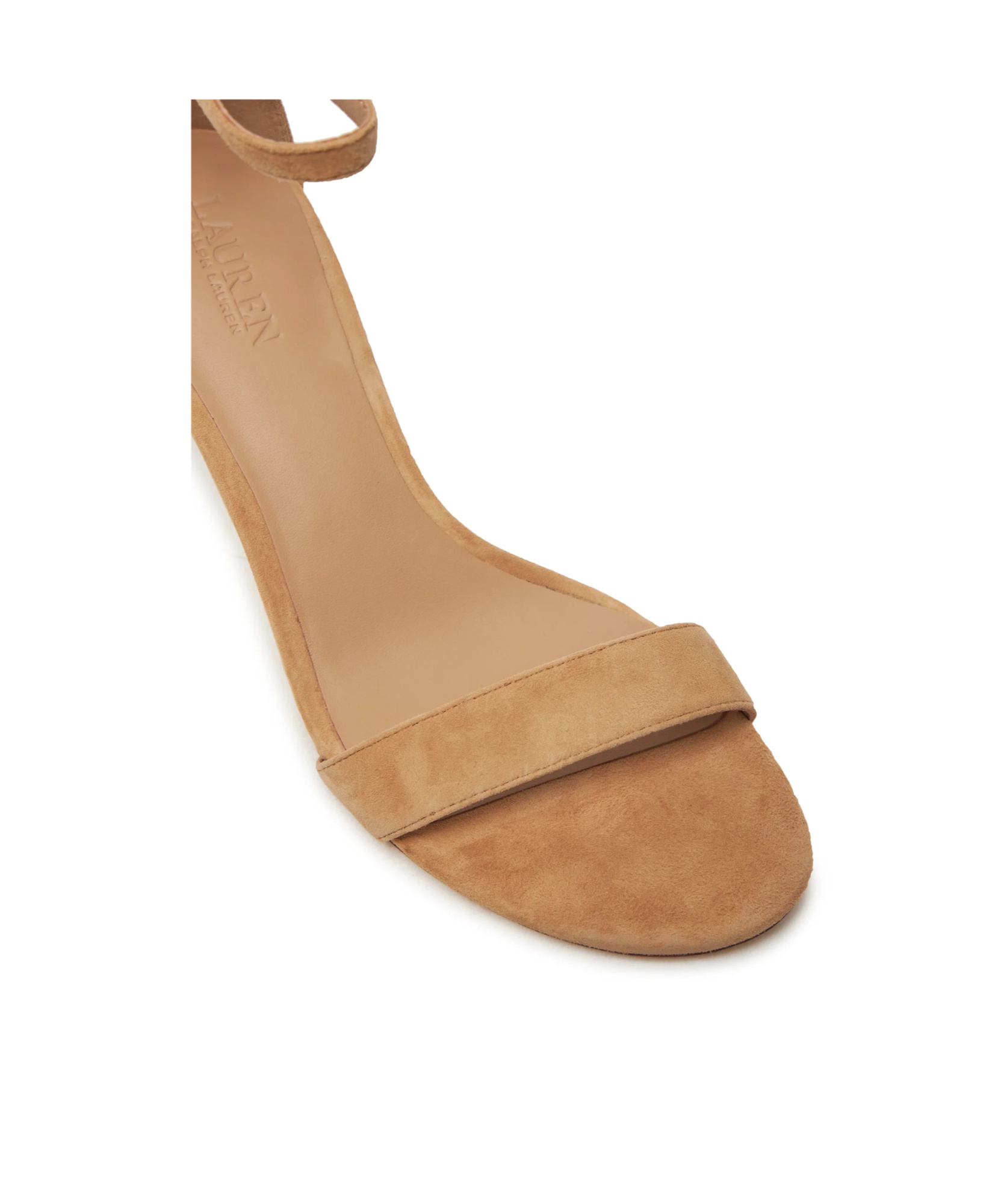 Ralph Lauren Round Toe High Heel Sandals