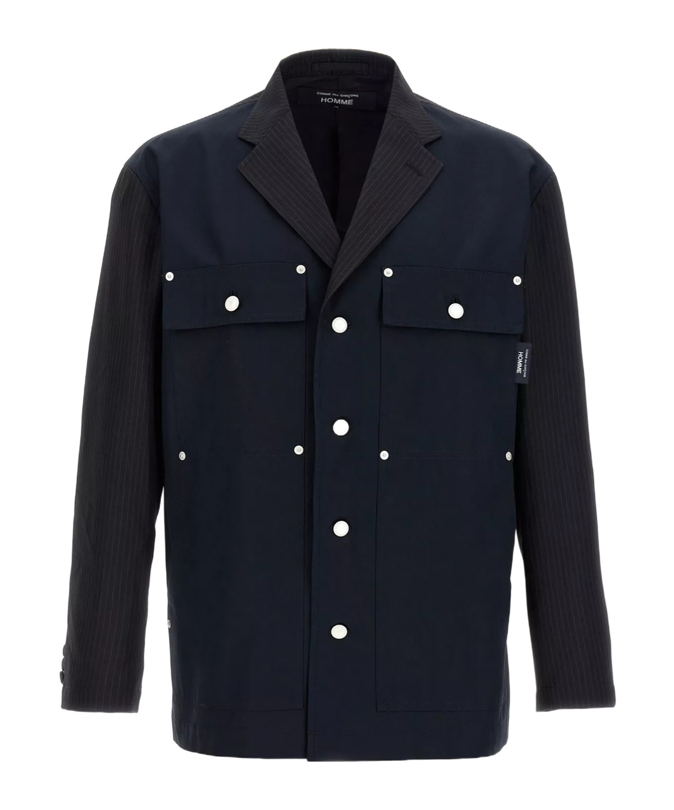 Comme Des Garçons Jacket Comme Des Garcons Men Color Blue