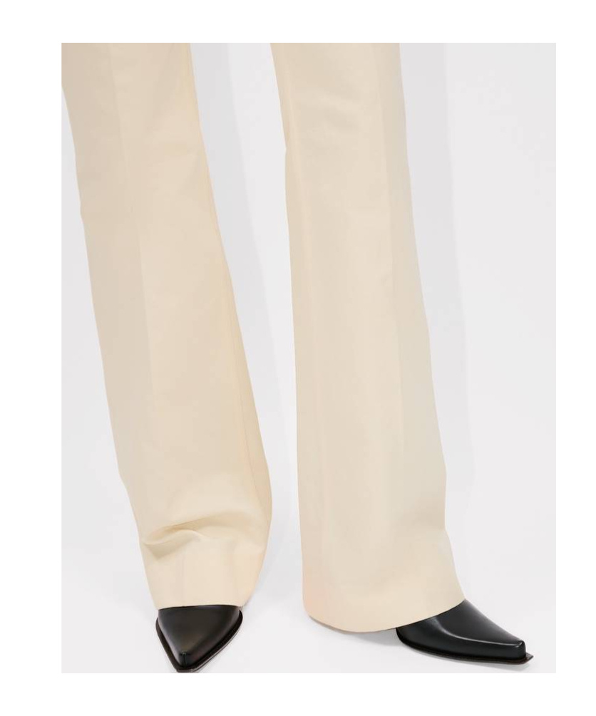 Kenzo Belt-loop Casual Pants In Cream