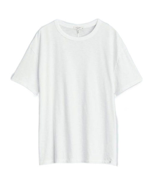 Rag & Bone Short-sleeved T-shirt In White