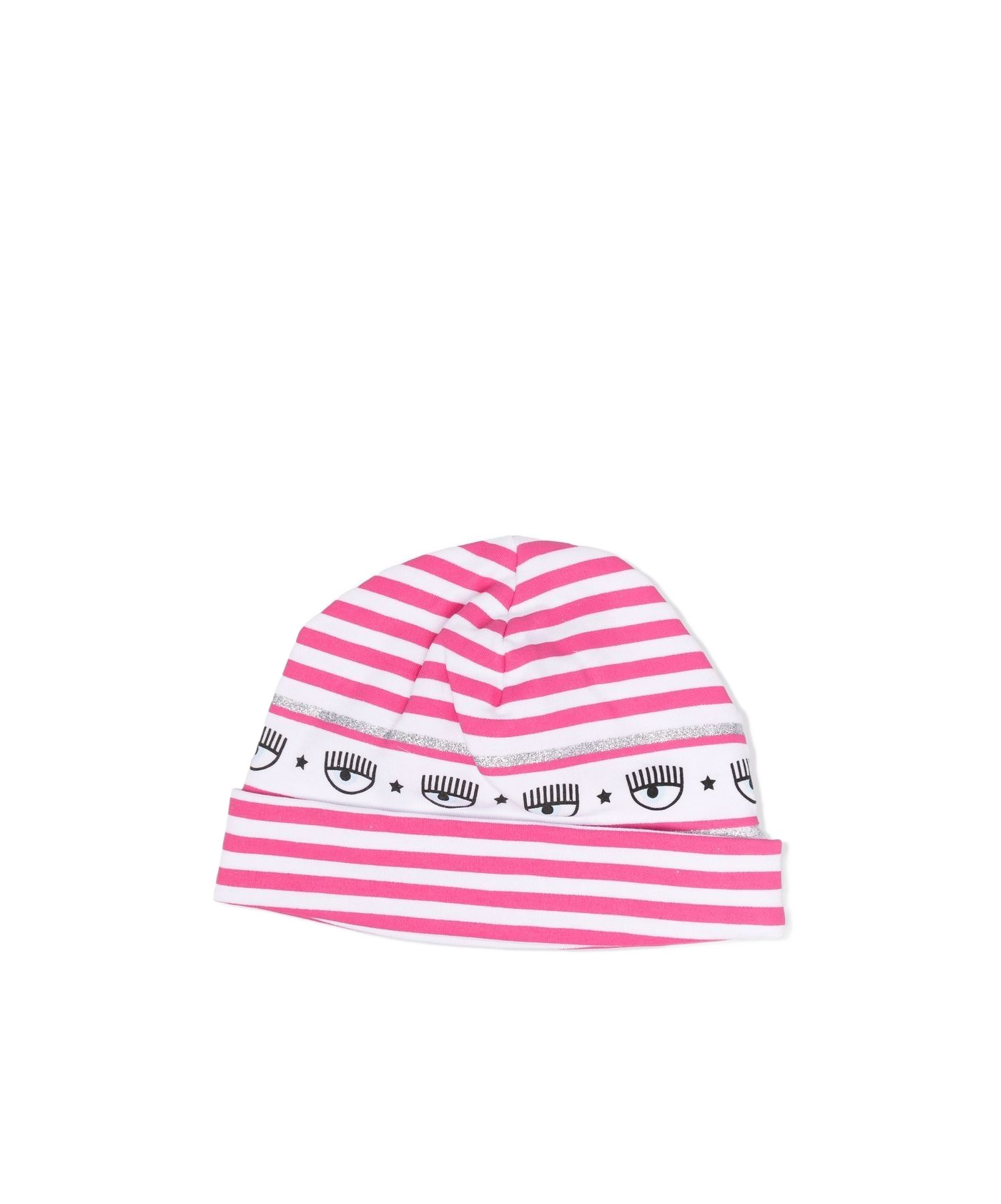 Chiara Ferragni Kids' Logo Hat In Pink