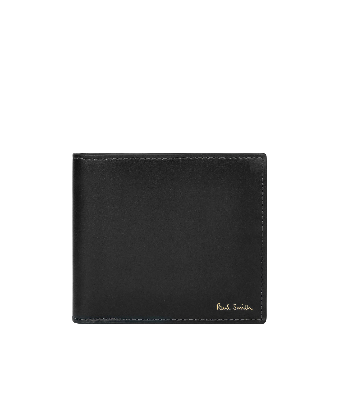 Paul Smith Black Leather Bifold Wallet
