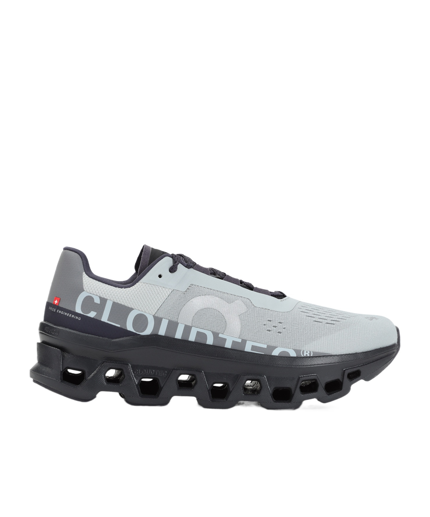 On Running Cloudmonster Low-top Sneakers In Glacier Black