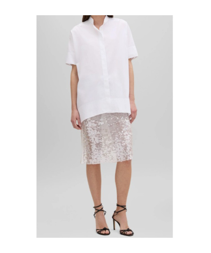Aspesi Short Sleeve Shirt In White