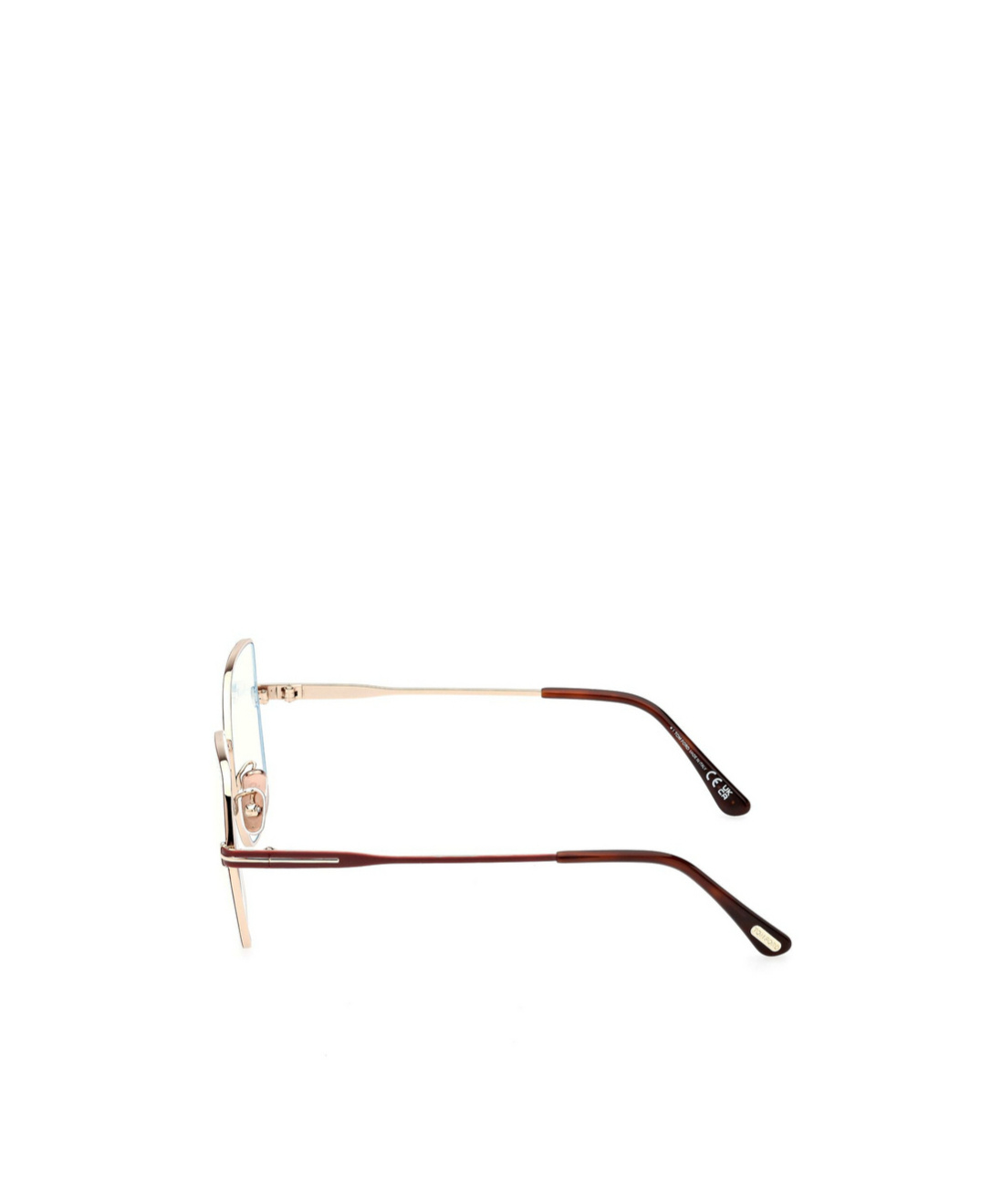 Tom Ford Round-frame Glasses In White