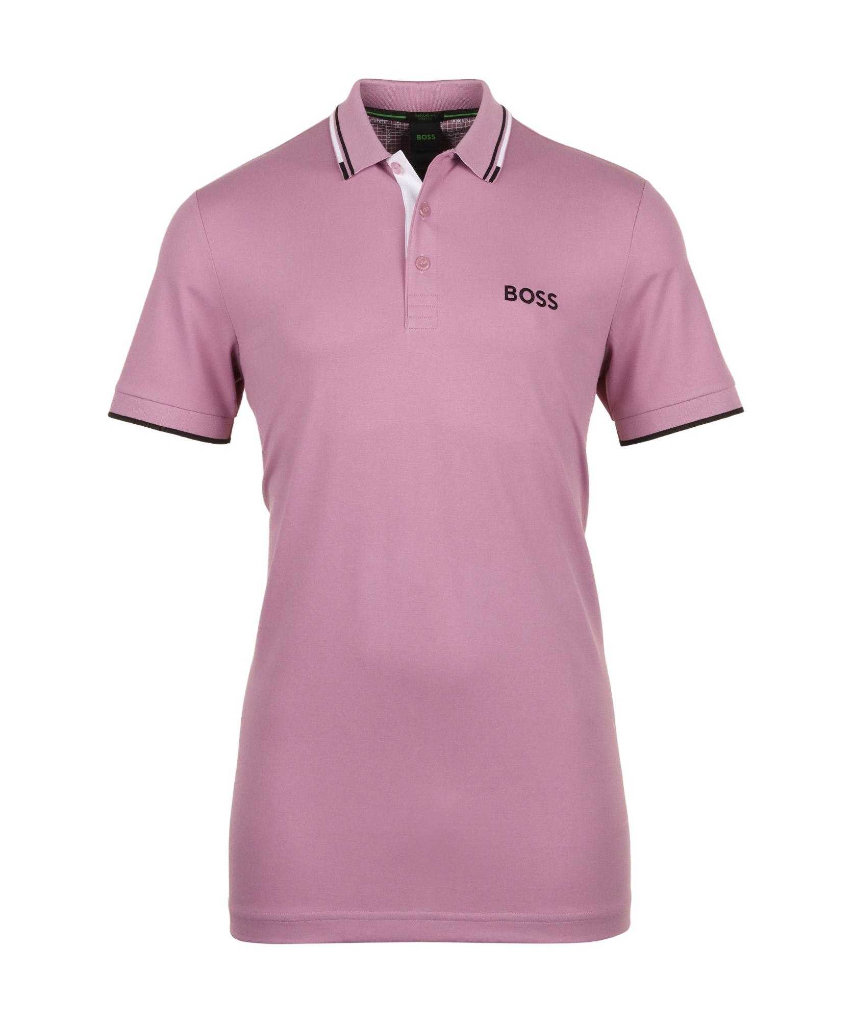 Hugo Boss Short-sleeved Polo Shirt In Pink