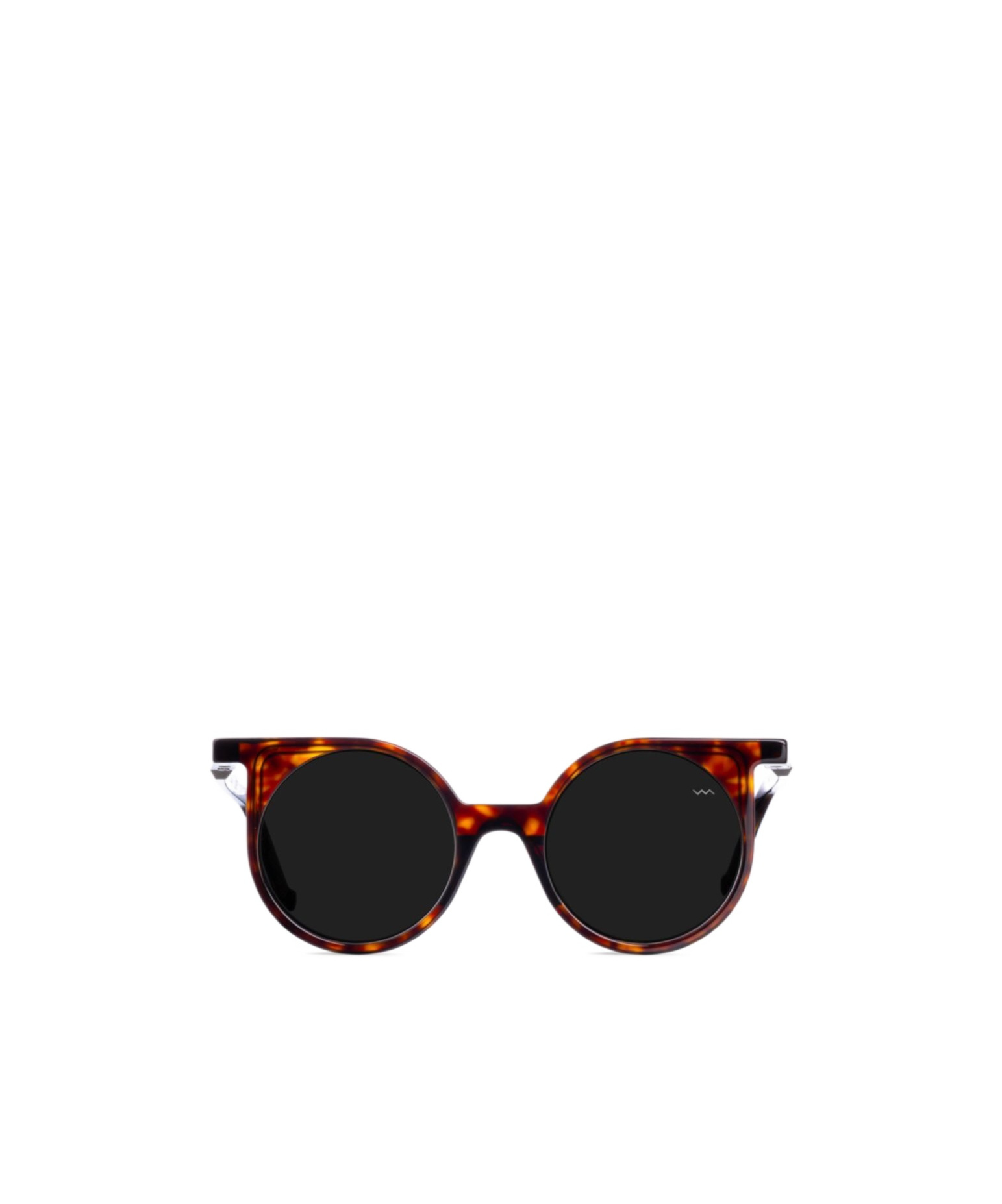 Vava Round-frame Sunglasses In Brown