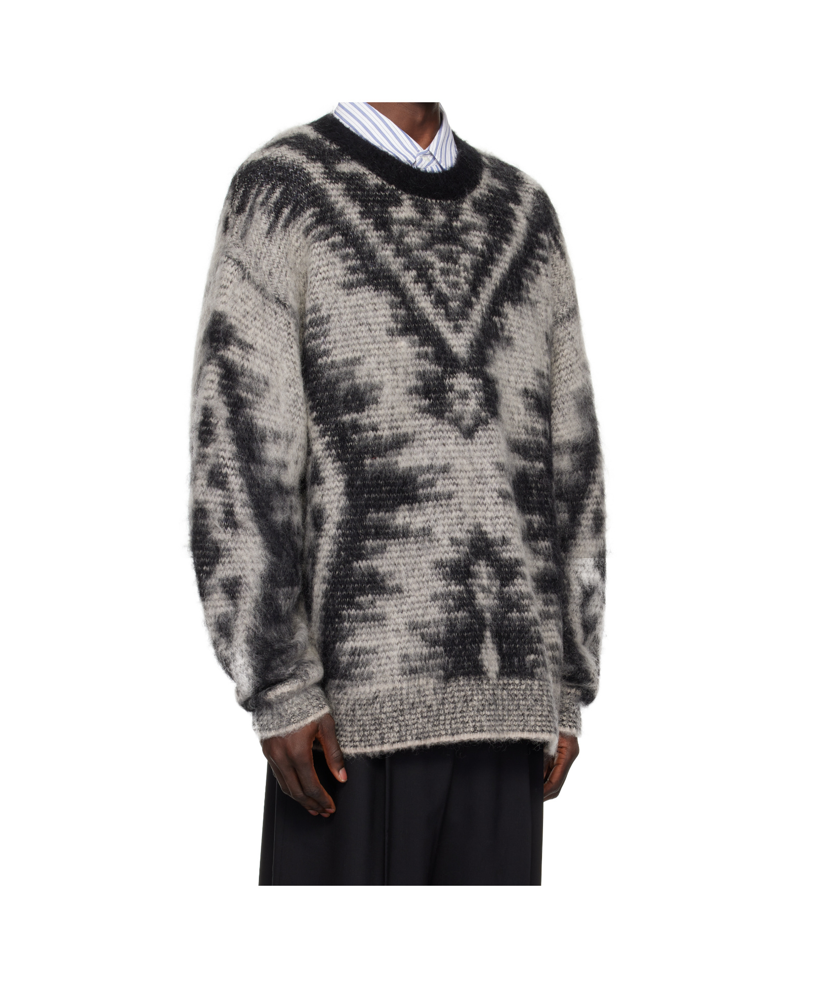 Isabel Marant Long Sleeve Sweater In Black