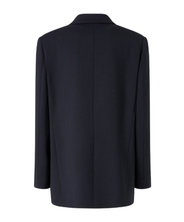 Pinko Double-breasted Suit Jacket In Black