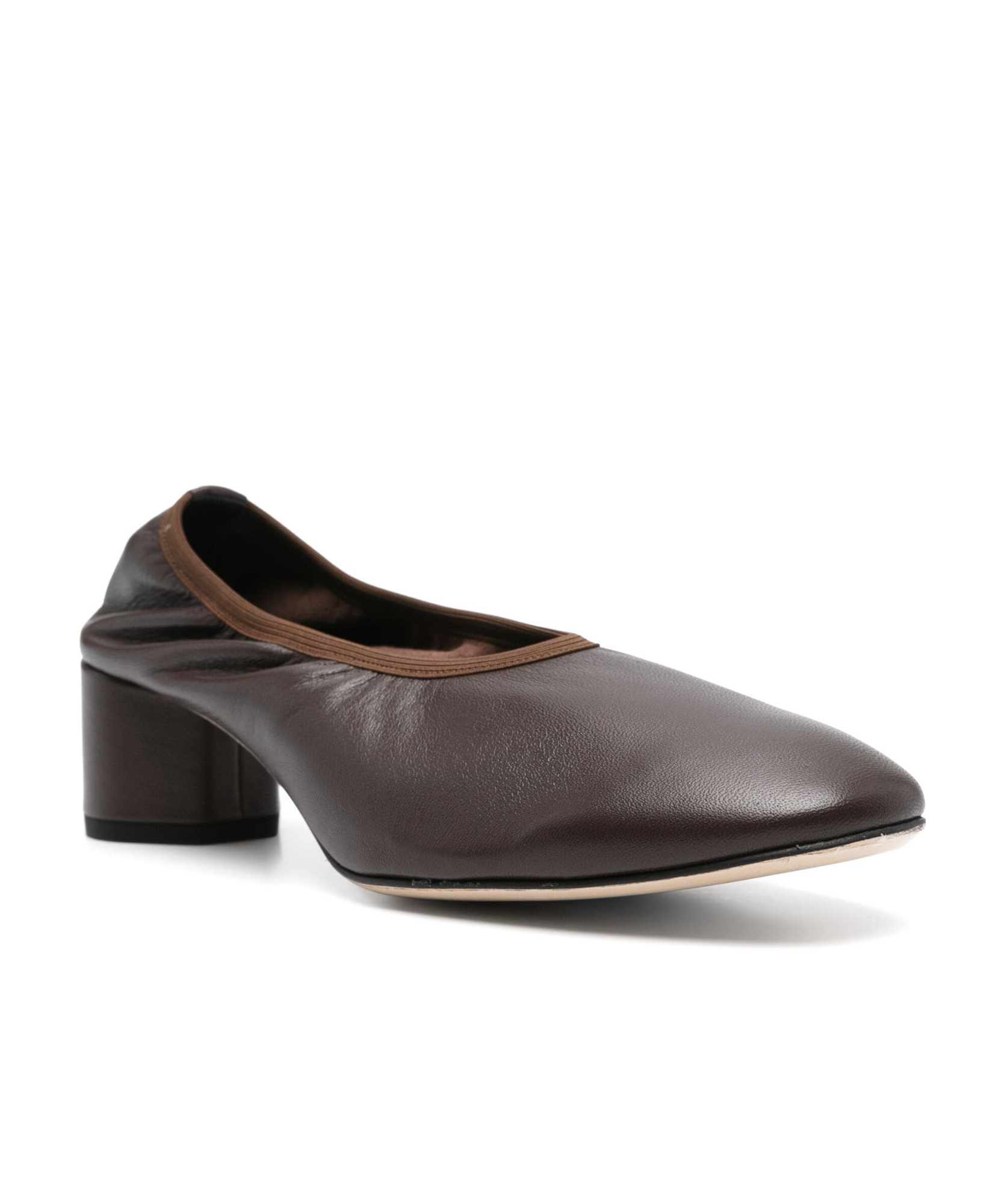 Aeyde 45mm Leather Pumps In Black
