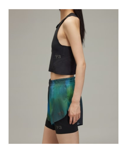 Shop Y-3 Cropped Performance Tank Top In Black