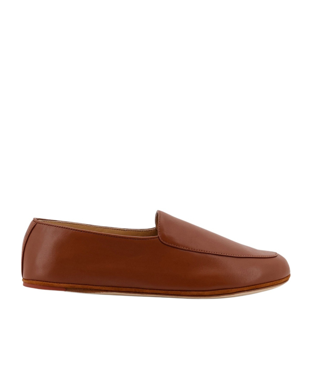 Loro Piana Women Anton Walk Leathr Loafers In Brown