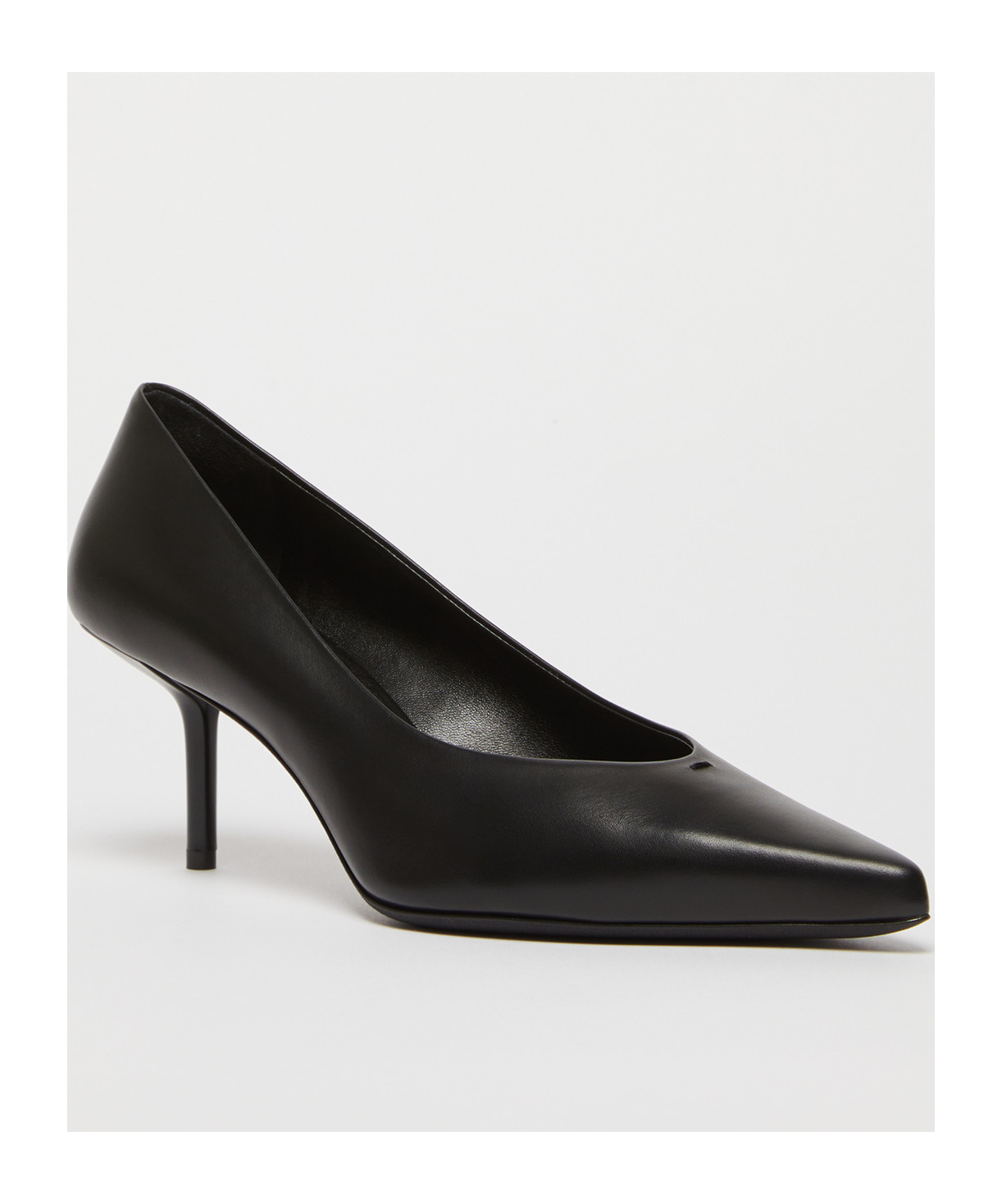 Max Mara Pointed High Heels In Black