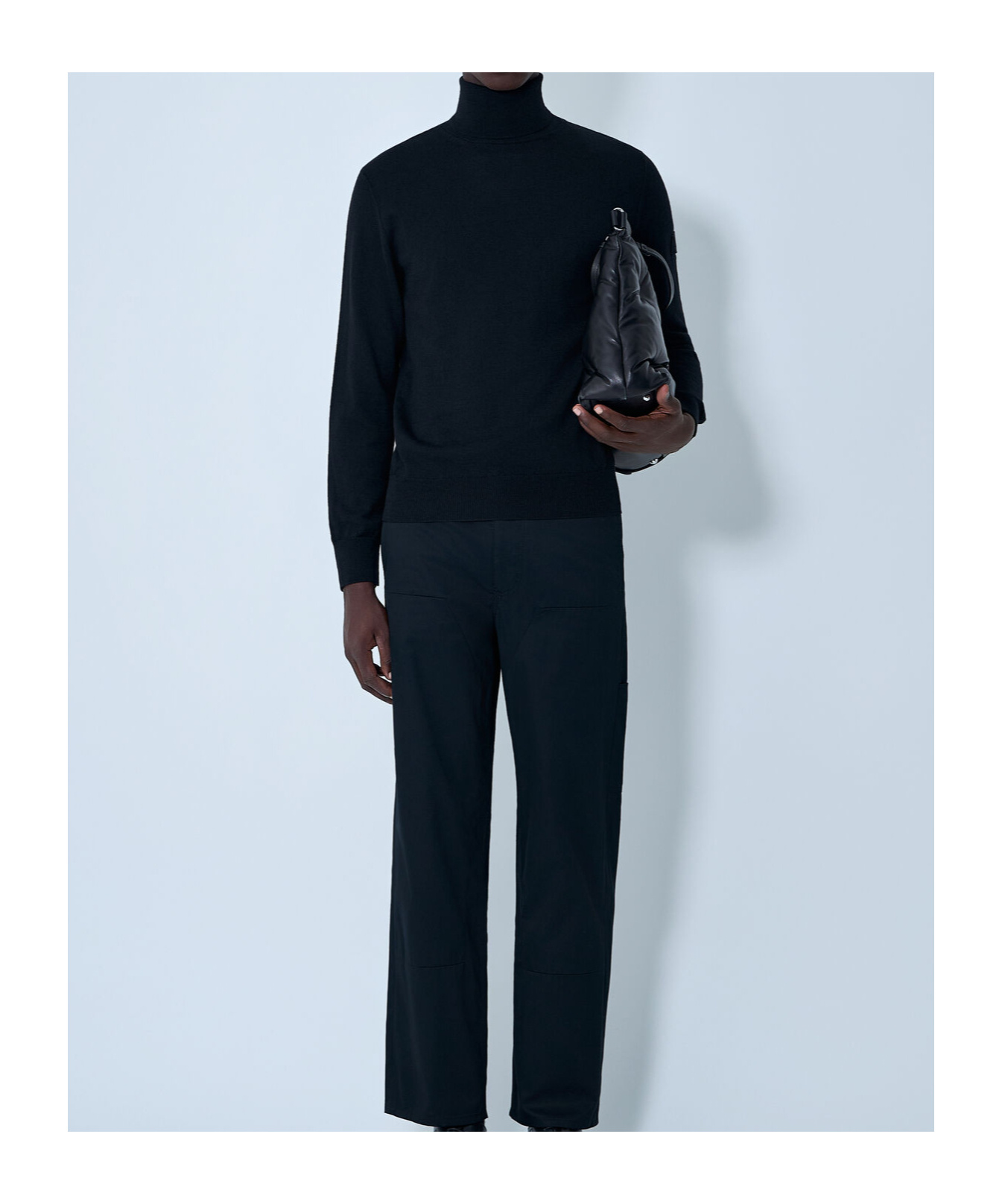 Mm6 Maison Margiela Wool-blend Sweater In Black