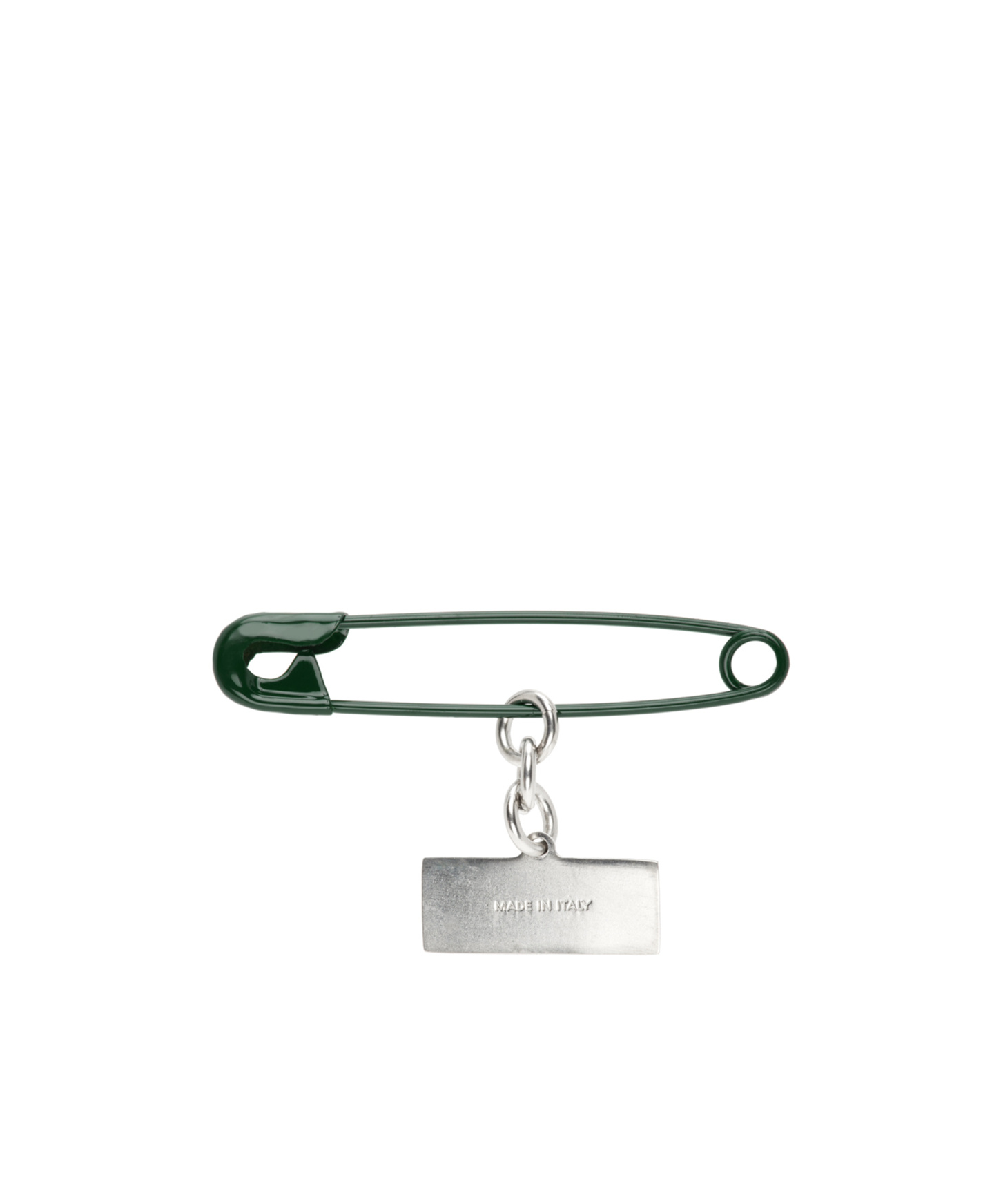 MM6 MAISON MARGIELA NUMBERS-MOTIF SAFETY PIN BROOCH