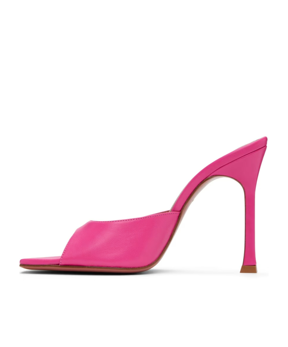 AMINA MUADDI ALEXA SLIPPER 105 HIGH-HEELED SANDALS 