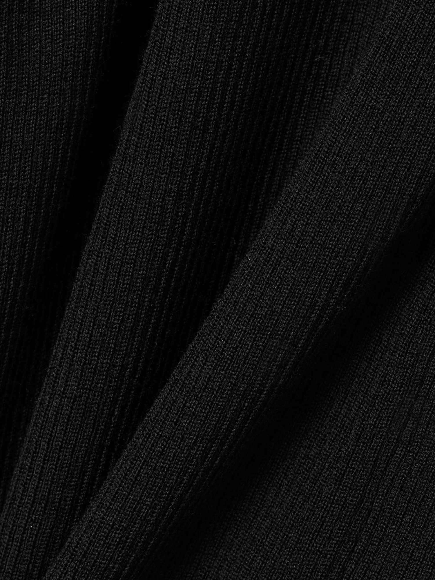 Wardrobe.nyc Rib Turtleneck Sweater In Black