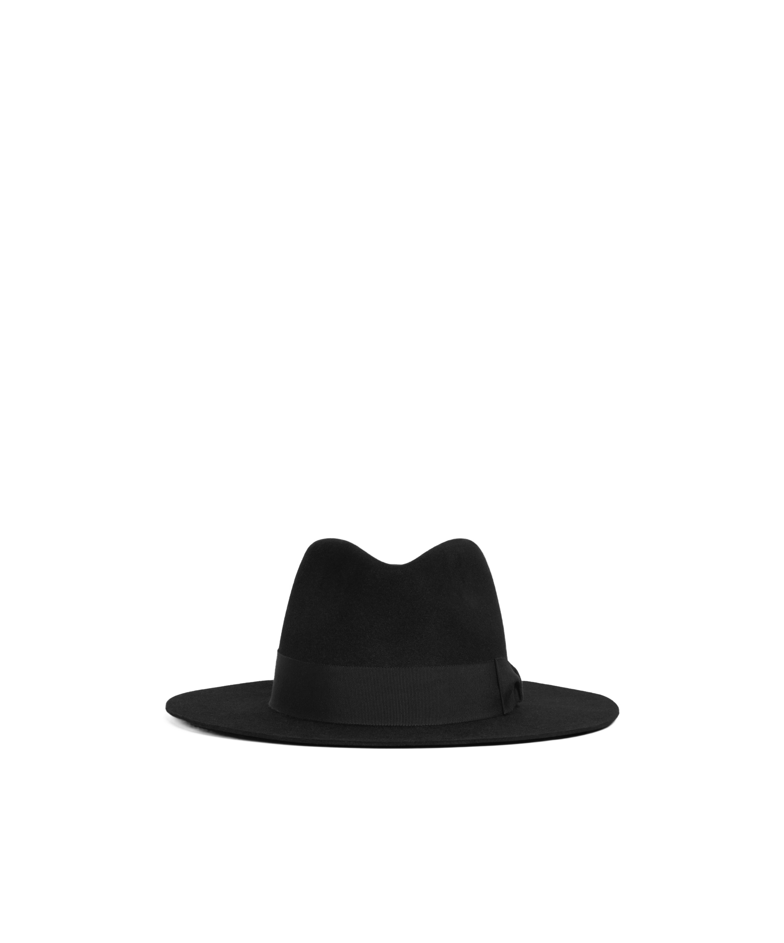 Celine Logo Hat In Black