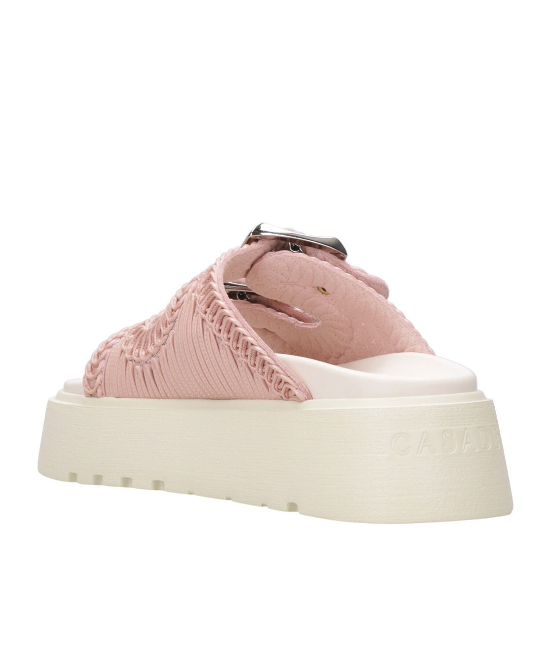 Casadei Sandals Pink In White