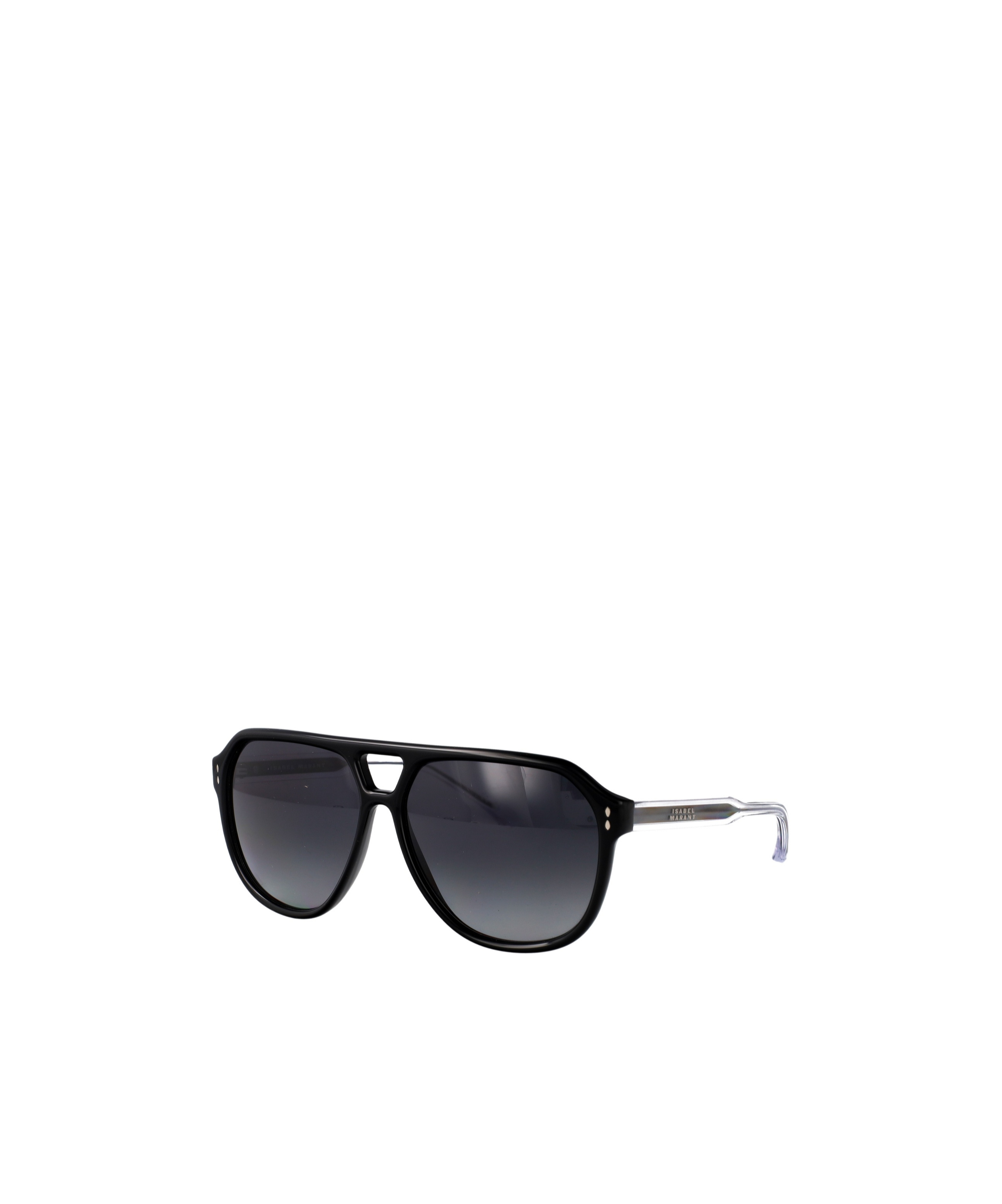Isabel Marant Aneya Acetate Pilot Frame Sunglasses In Black