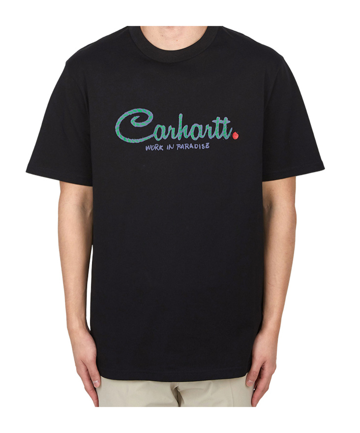 Carhartt Short-sleeved T-shirt In Black