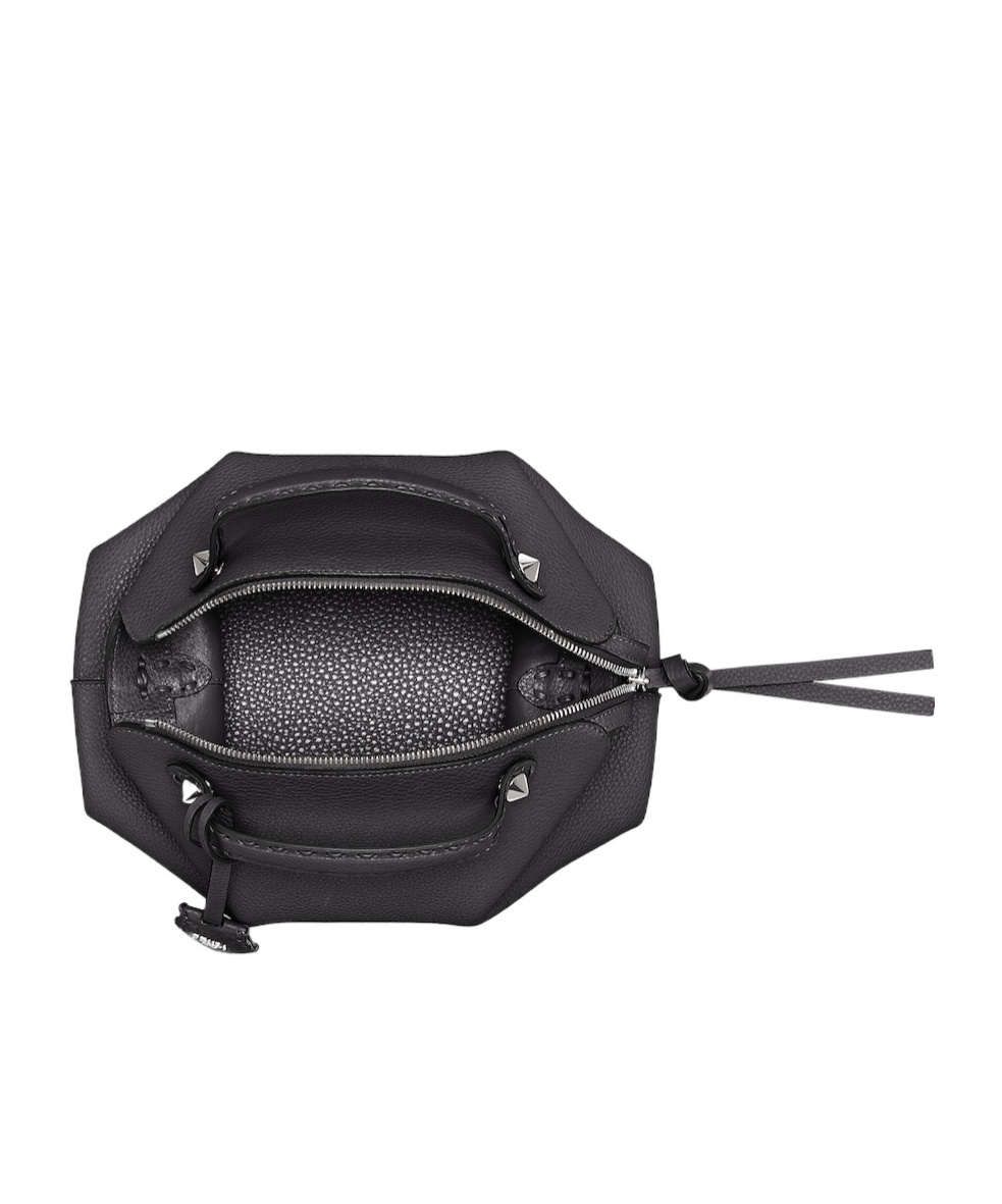 Fendi By The Way Selleria Medium Shoulder Bag In Black
