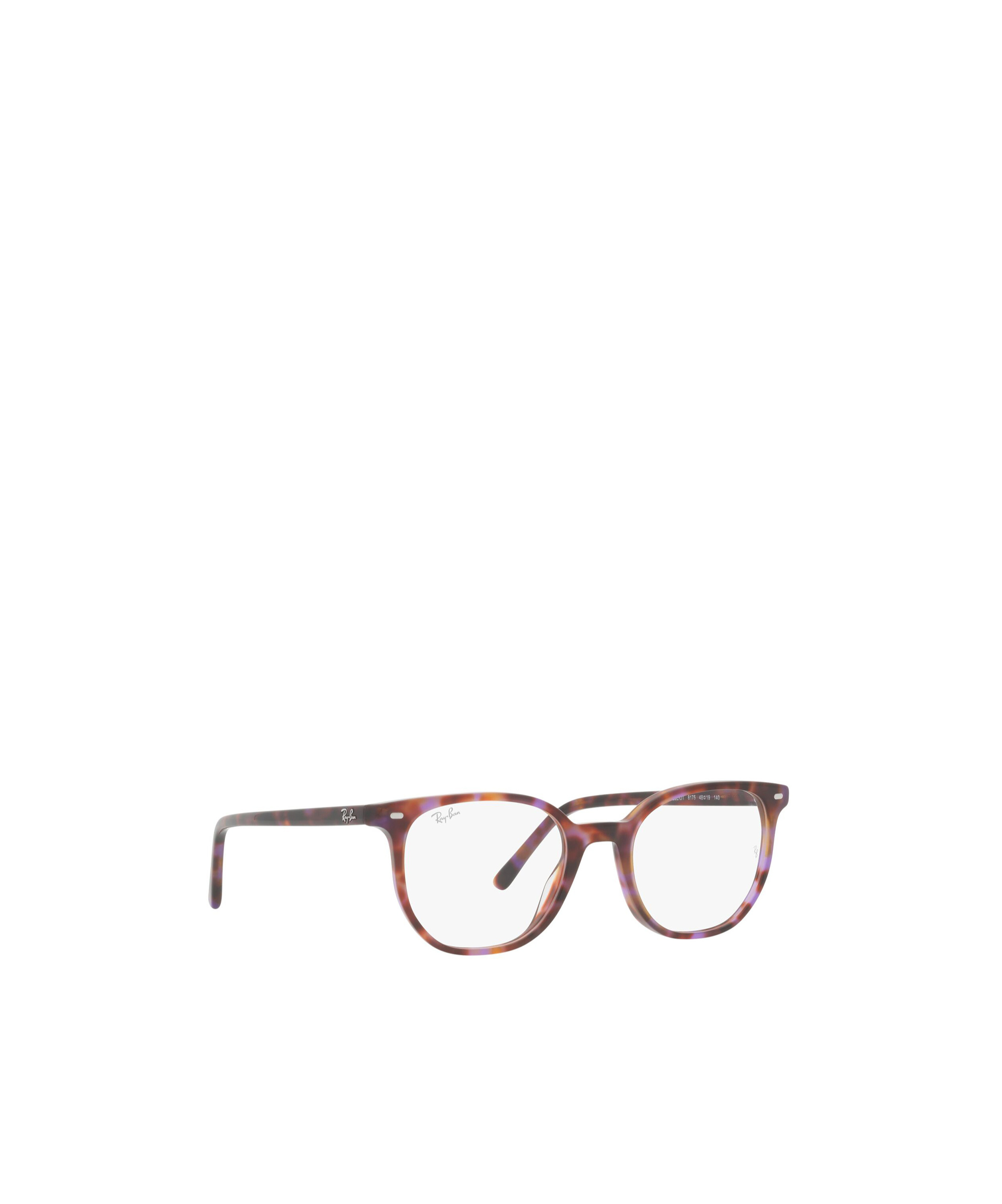 Ray Ban Ray-ban Round Frame Glasses In White