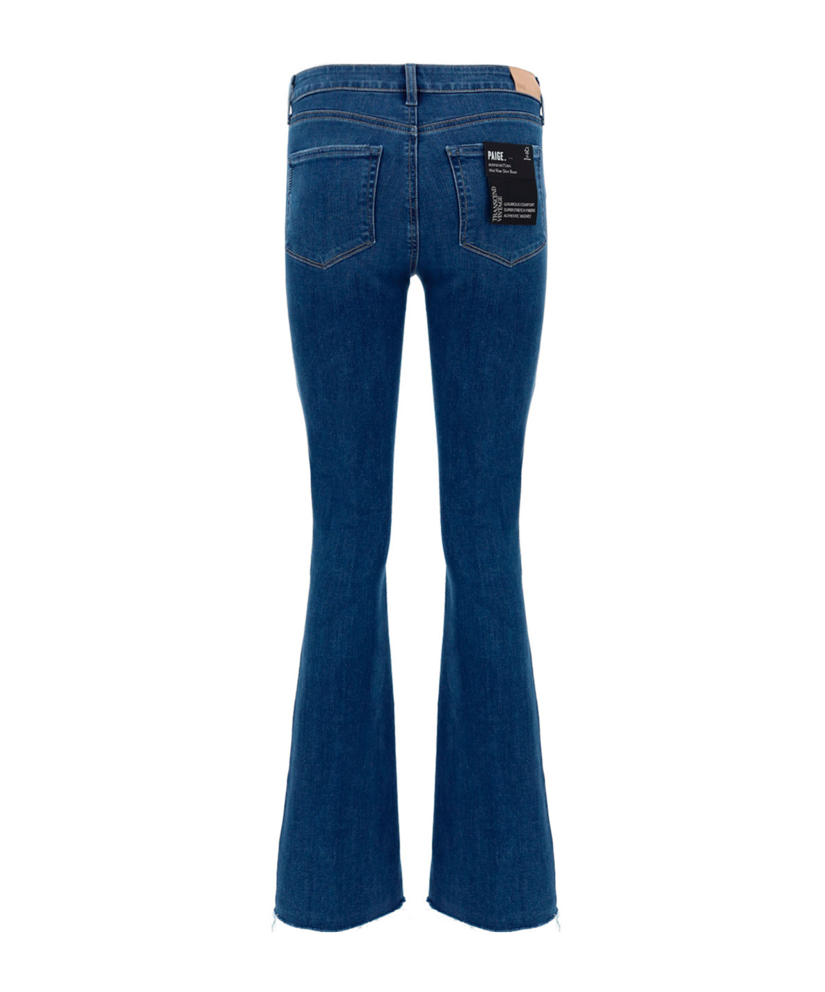 PAIGE BOOTCUT COTTON-BLEND JEANS