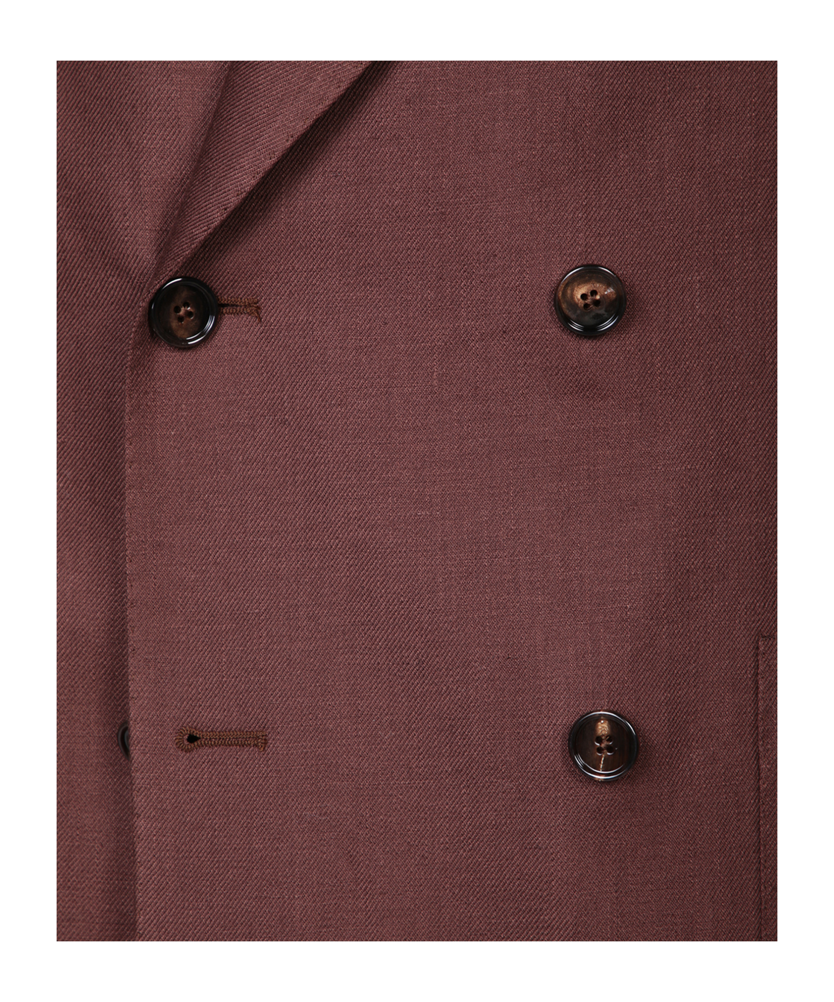 TAGLIATORE DOUBLE-BREASTED LINEN BLAZER