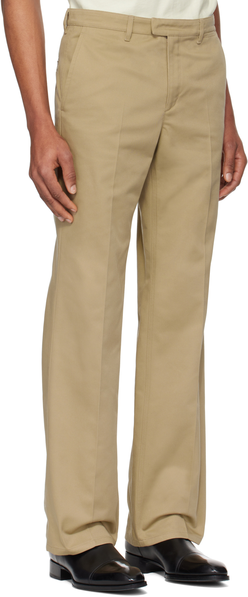 Courrèges Beige Tailored Trousers
