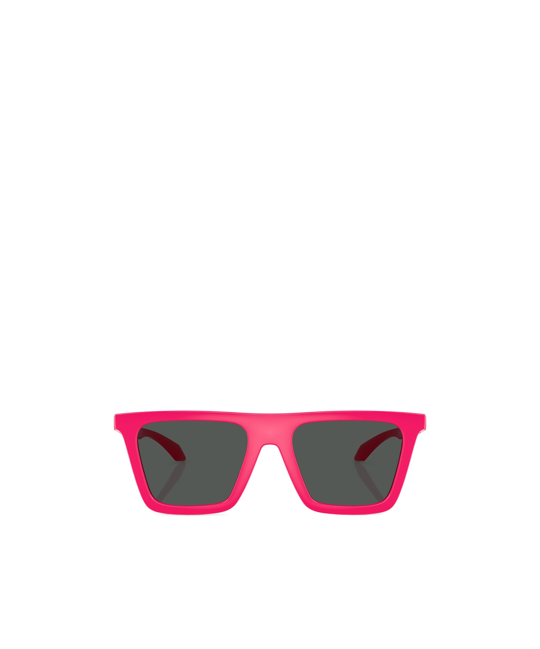 Versace Logo-arm Detail Sunglasses In Black