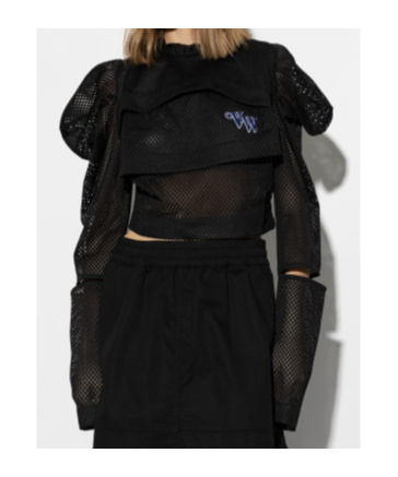 Shop Vivienne Westwood Volant Blouse In Black